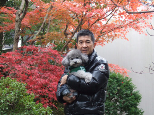 お庭の紅葉