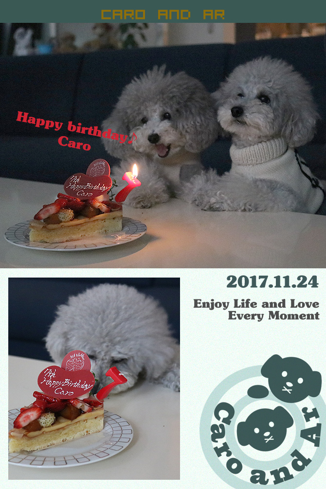 カーロ、お誕生日おめでとう！